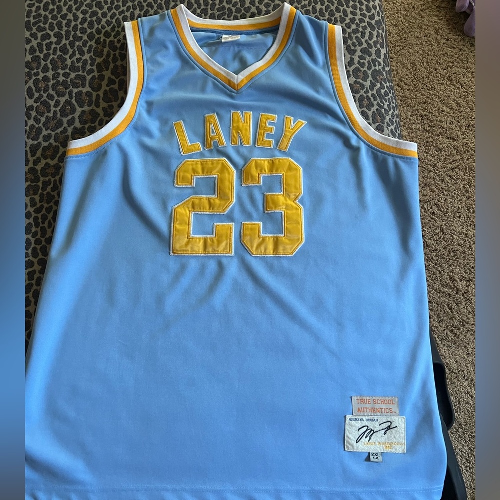 Custom Michael Jordan Laney High School Jersey SIZE 2XL